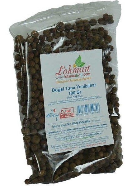 Yenibahar Tane Doğal 100 gr Paket