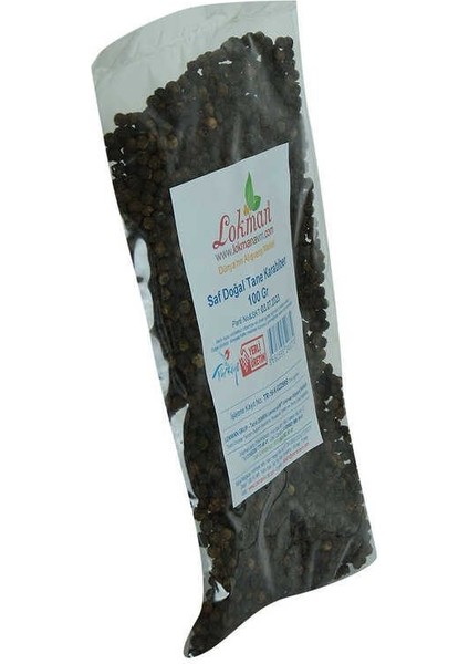 Karabiber Doğal Tane Saf 100 gr Paket