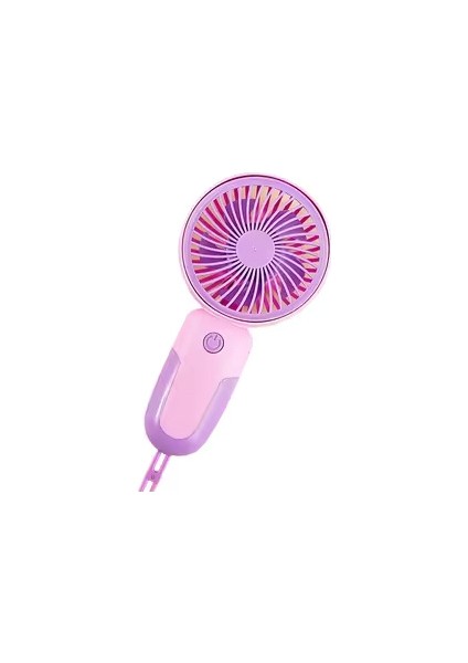 Mini Fan Taşınabilir USB Masa ve El Fanı Şarj Edilebilir Mini Soğutucu Pervane Vantilatör Kademeli