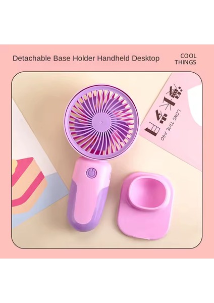 Mini Fan Taşınabilir USB Masa ve El Fanı Şarj Edilebilir Mini Soğutucu Pervane Vantilatör Kademeli fırsatları