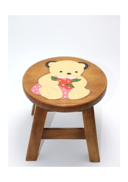 Büro Ev Ofis Yazlık Için Mini Kolay Kullanım Çocuk Taburesi