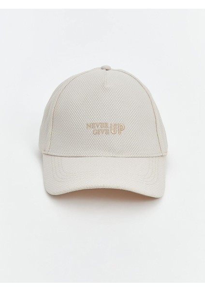 Lcw Accessorıes Yazı Nakışlı Erkek Kep Şapka (S5)