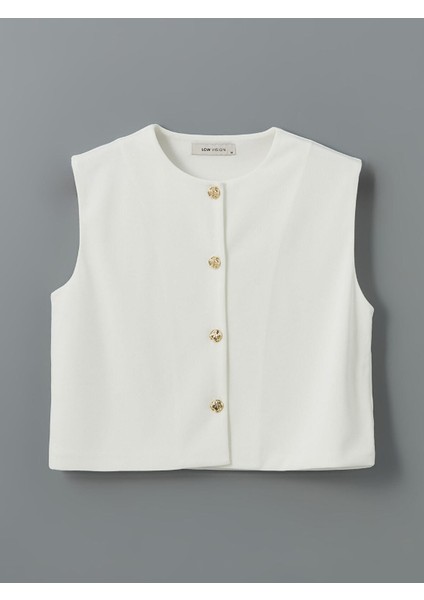 Lcw Vision Bisiklet Yaka Kadın Klasik Yelek (S5) fırsatları