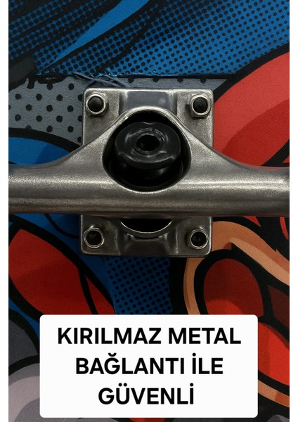 70 cm Taşlanmış Kaydırmaz Yüzeyli Kaykay – Çocuklar ve Başlangıç Seviyesi Için Taşınabilir Cruiser Board
