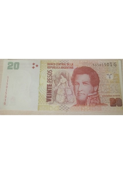 Arjantin 20 Pesos Çil