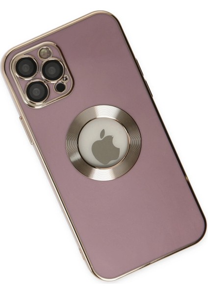 Iphone 12 Pro Kılıf Store Silikon - Mor Nrmsa