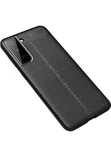 Samsung Galaxy S21 Plus Kılıf Auto Focus Kapak - Siyah Nrmsa