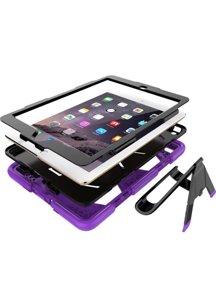 Ipad 5 Air 9.7 Kılıf Griffin Tablet Kapak - Mor Nrmsa