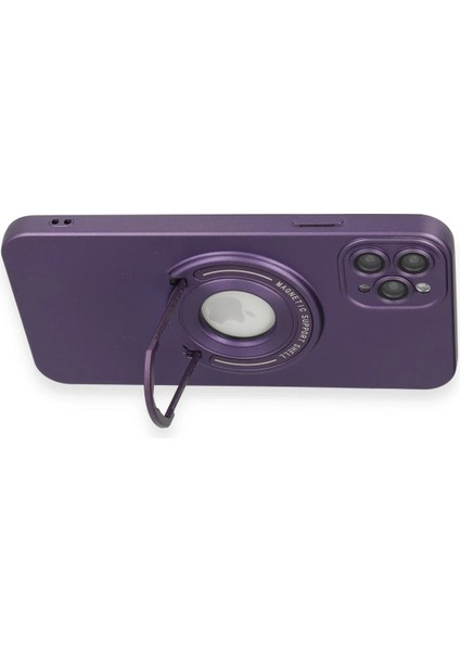 Iphone 12 Pro Kılıf Lukka Magneticsafe Kapak - Derin Mor Nrmsa