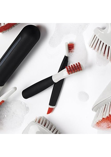 - Good Grips Derin Temizleme Fırçası Seti - Turuncu