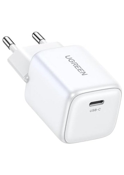 Nexode Mini 20W Pd Gan Tech Charger White