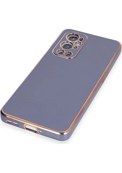 One Plus 9 Pro Kılıf Volet Silikon - Mavi Nrmsa