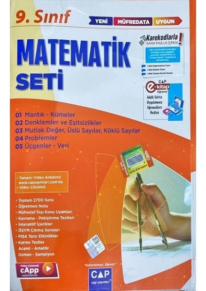 9.sınıf Matematik Anadolu Seti