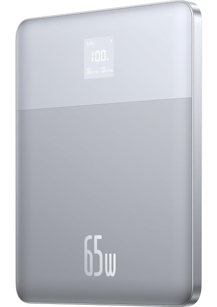 Blade2 12.000 Mah Digital Display Power Bank 65W-HORIZON Sliver