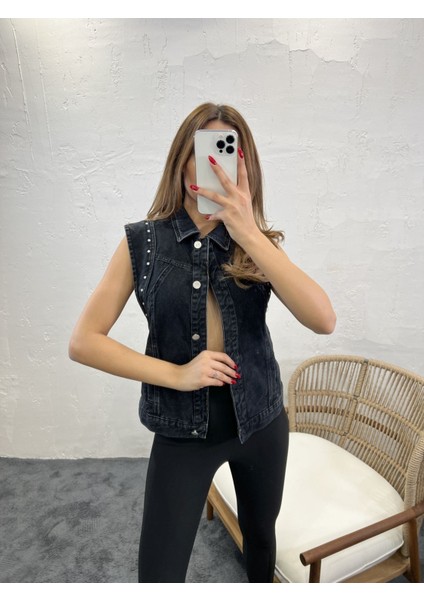 Asfstore 6301 Kot Yelek-Siyah