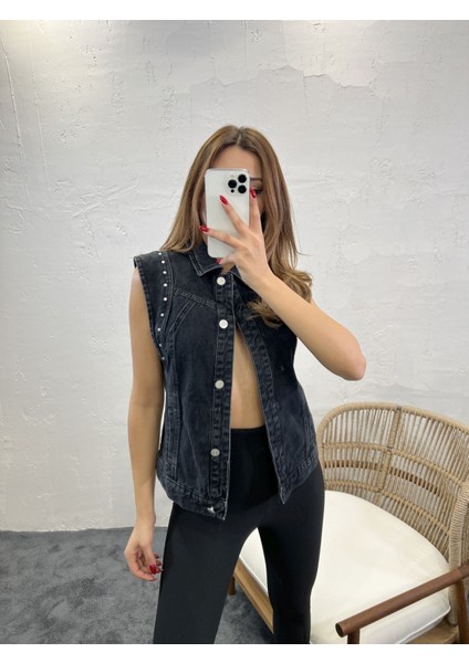 Asfstore 6301 Kot Yelek-Siyah
