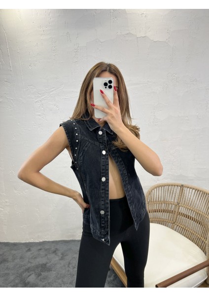 Asfstore 6301 Kot Yelek-Siyah
