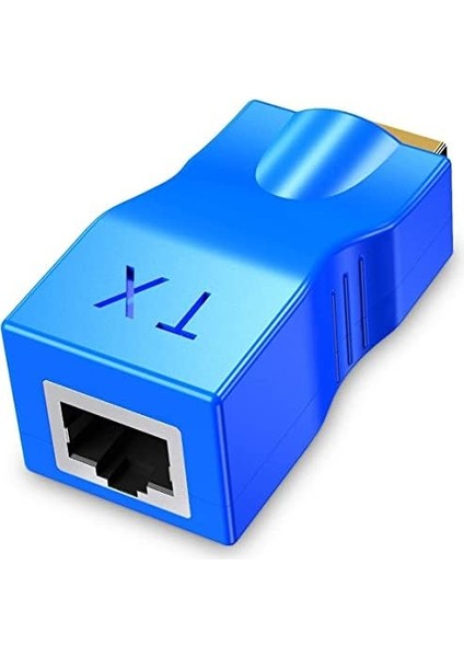Lua HDMI Uzatıcı, Dds-Dudes HDMI - RJ45 Ethernet Ağ Kabloları Uzatma Dönüştürücü Tekrarlayıcı, CAT5E Cat6 1080P Üstü 30 M Uzatıcı Hdtv Stb DVD Ps4 Için Uygundur