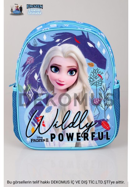Tek Bölmeli Küçük Boy 32 cm Anaokul Çantası,beslenme Çantası ve 2 Katlı Beslenme Kabı Seti