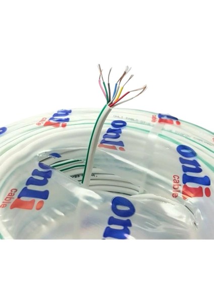 Dt8 Alarm Diafon Kablosu 0.22mm 8canlı 250metre fırsatları