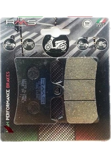 Yamaha T-Max 530 Dx Abs Ön Fren Balata Rms (Made In Italy)
