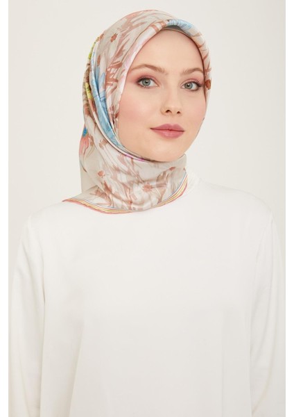 Ipek Eşarp 2024 Yaz - 9129-86 Soft Taş Twill