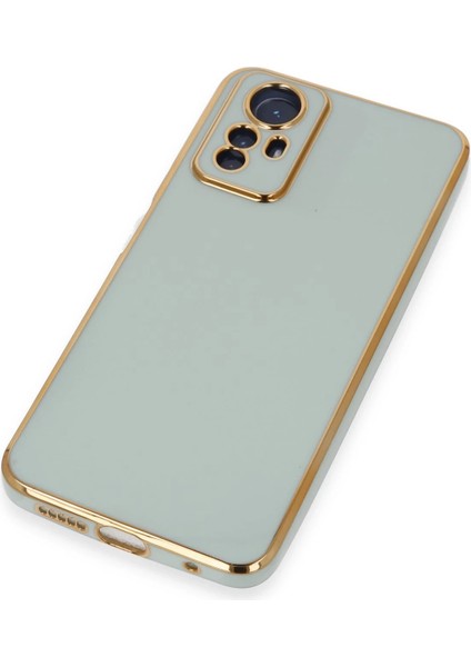 Xiaomi Redmi Note 12S Kılıf Volet Silikon - Açık Yeşil Nrmsa