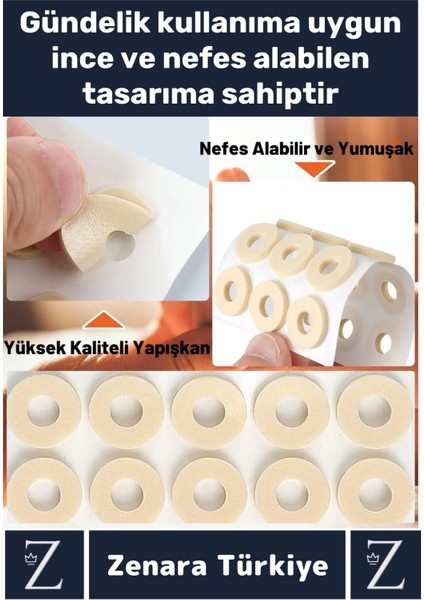 Gündelik Kullanım Konforlu Ayak Baskı Basınç Azaltıcı Sünger Yastık Ayak Nokta Pedi 15 Adet fiyatları