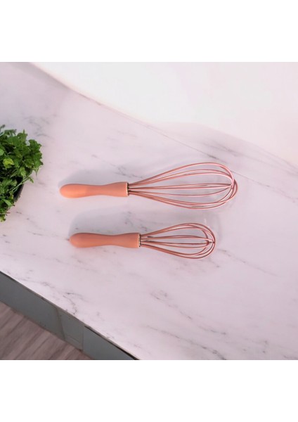 Silikon Çırpıcı - Pembe (2'li Set)