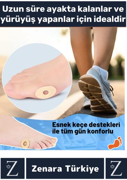 Gündelik Kullanım Konforlu Ayak Baskı Basınç Azaltıcı Sünger Yastık Ayak Nokta Pedi 30 Adet modelleri