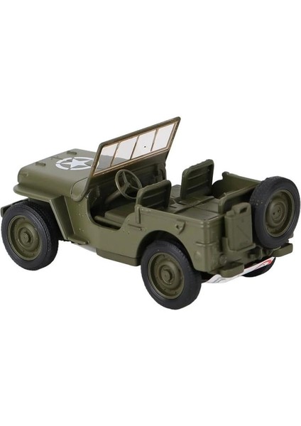 Metal Gövdeli Jeep Willys 1:32 Ölçekli Model Araba