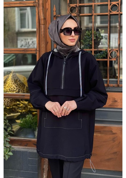 Sweatshırt KA-A24-31040 Siyah modelleri