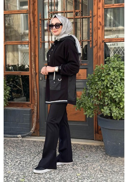 Sweatshirt KA-A24-31035 Siyah fiyatları