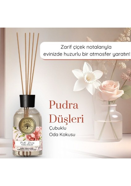 Pudra Düşleri Çubuklu Oda Kokusu 100 ml * 12 Adet