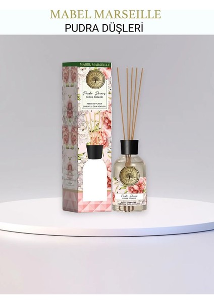 Pudra Düşleri Çubuklu Oda Kokusu 100 ml * 12 Adet