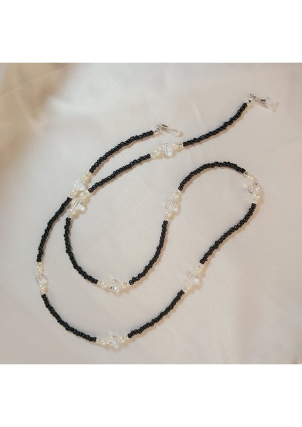 Kadın Renkli Boncuk İncili Gözlük Zinciri - Boncuk Gözlük Askısı - Boncuk Gözlük İpi - Barok İnci Gözlük Zinciri - Choker İnci Gözlük Zinciri - Hediyelik Gözlük Askısı indirimleri