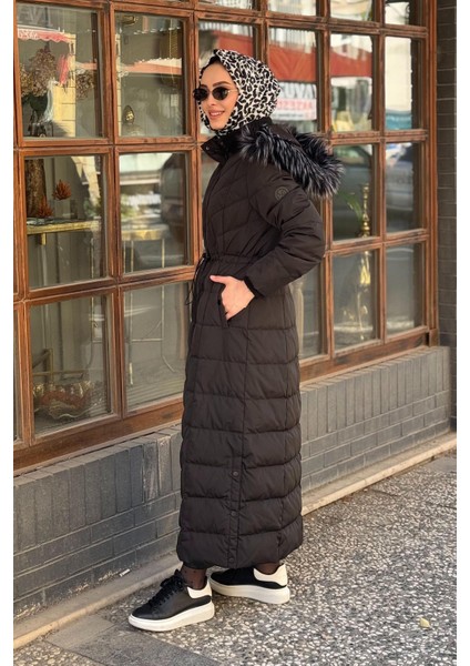 Kaz Tüyü Mont KA-A23-27007 Siyah fiyatları