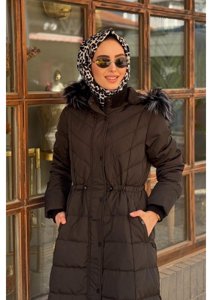 Kaz Tüyü Mont KA-A23-27007 Siyah modelleri