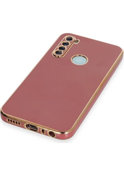 Xiaomi Redmi Note 8 Kılıf Volet Silikon - Kırmızı Nrmsa