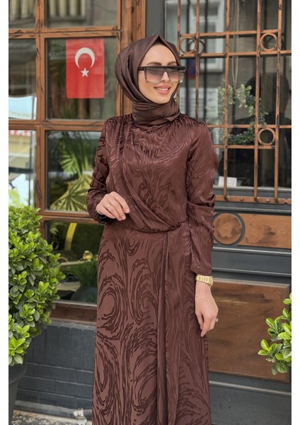 Elbise 10002511311034 Kahve modelleri