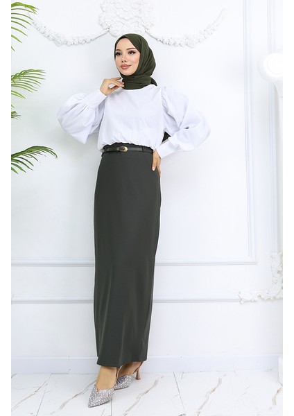 Kemerli Etek 2251-02 Haki fiyatları