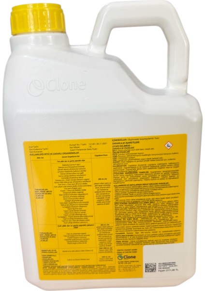Greenkiller 480 5 Lt Ağaç Diken Çalı Yabancı , Yabani Ot Kurutma Ilacı Her Bitkiyi Kökten Kurutur