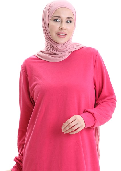 Armalı Tunik 0012-05 Fuşya modelleri