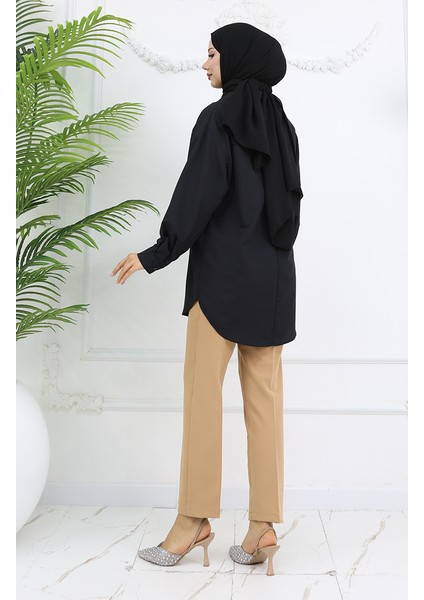 Düz Paça Pantolon 1154-04 Camel indirimleri