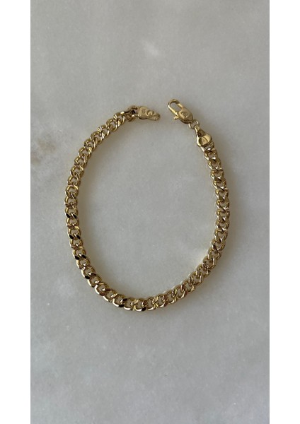 Altın Kaplama Xuping Marka Gold Zincir Bileklik