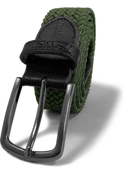 R.way Lastik Kemer Balteus Haki