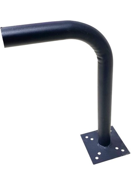L Anten Borusu 40CM 40MM Siyah