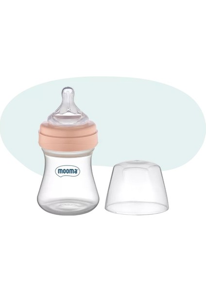 Biberon Anti Kolik Biberon 150 ml Kapaklı Biberon 6 - 18 Ay (Orta Akış)