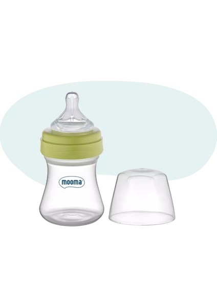 Biberon Anti Kolik Biberon 150 ml Kapaklı Biberon 6 - 18 Ay (Orta Akış)