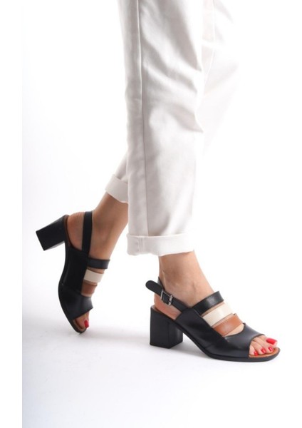 FRZN-2892 Kadın 7 cm Topuklu Yazlık Ayakkabı fiyatları